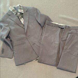 Kid’s Gray Chaps Suit Set